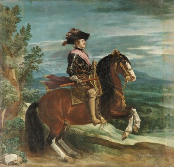 horse cats Painting - Philip IV on Horseback portrait Diego Velazquez